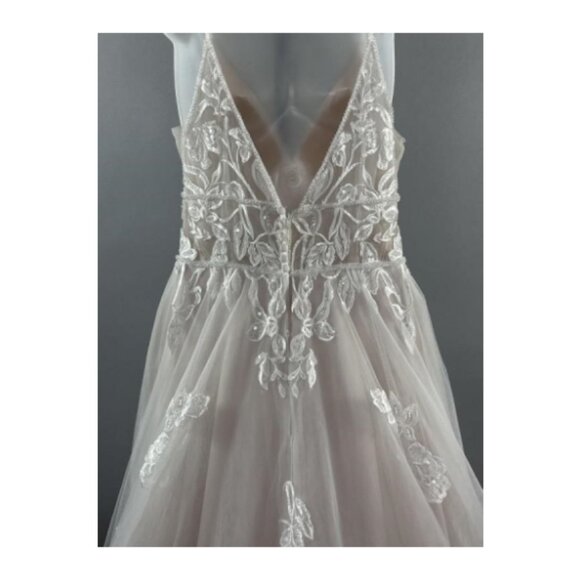 Rebecca Ingram 22RT538B01 Sz 10 Wedding Dress NWT - Picture 9 of 16